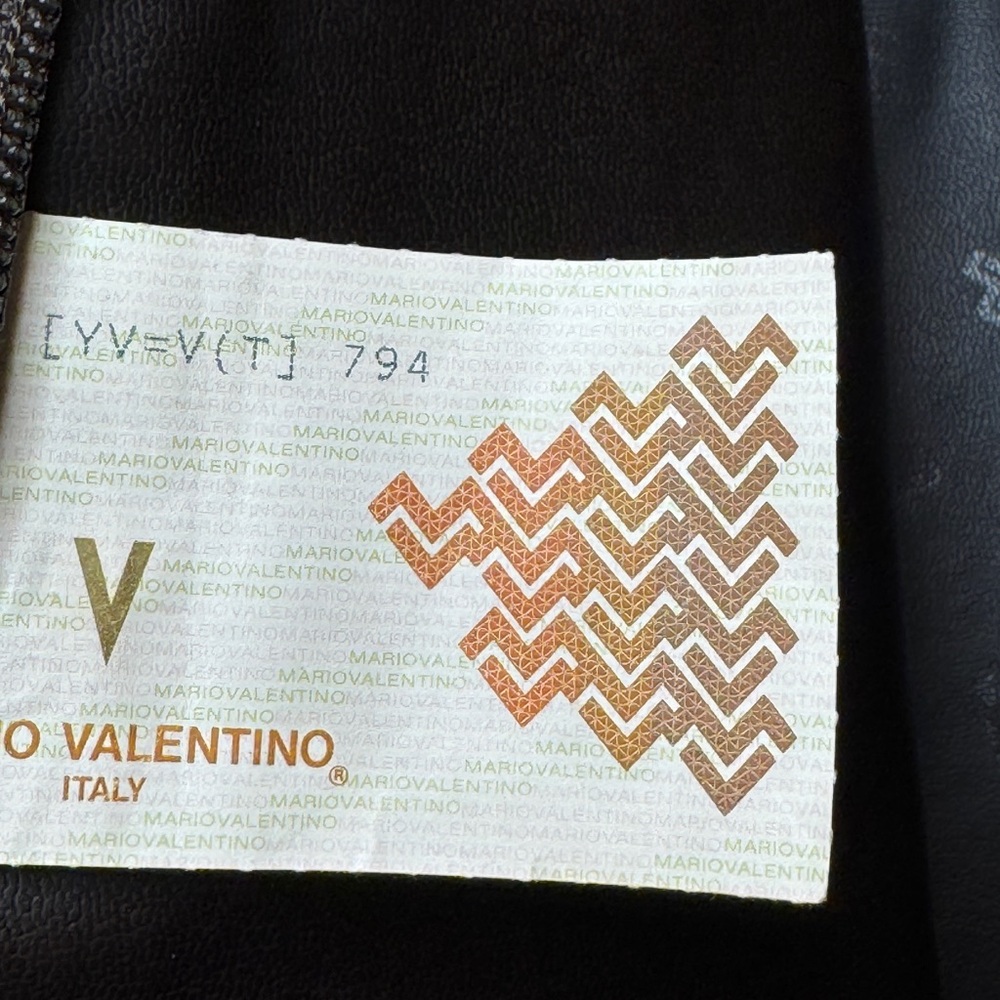 Valentino Gravani Not Rudolf Damt Gravani this is Gravani Tan Leather Clutch - Picture 8 of 16